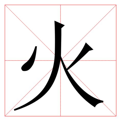 屬火的字