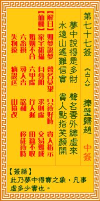 77簽解簽欲速則不達(觀音靈簽第七十九解簽77)